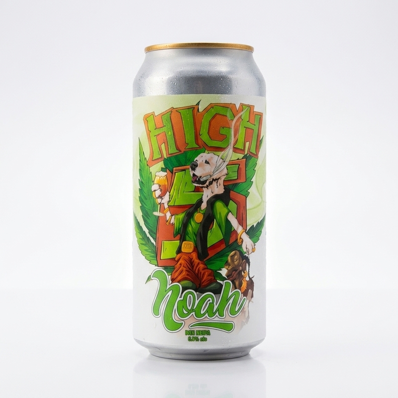 Bere Noah - High 5 Bier IPA - New England / Hazy 440ml - 2
