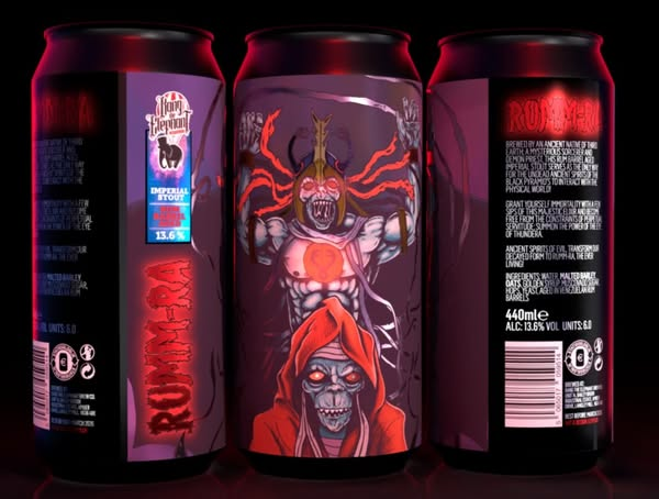 Rumm-Ra - Bang The Elephant Brewing Co Stout - Imperial / Double 440ml - 1