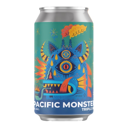 Pacific Monster - De Mortselarij IPA - Triple 330ml - 1