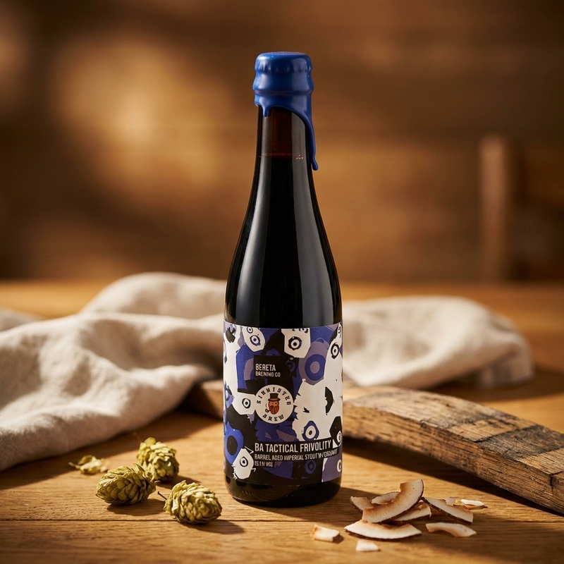 BA Tactical Frivolity - Bereta Brewing Co. Stout - Imperial / Double 375ml - 1