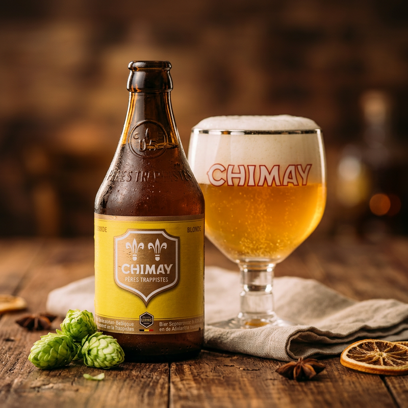 Chimay Geel - Bières de Chimay Belgian Blonde 330ml - 1