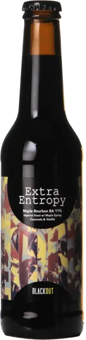 Extra Entropy - Maple Bourbon BA - Blackout Brewing Stout - Imperial / Double 330ml - 1