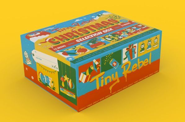 Tiny Rebel Christmas Selection Box 2024 🎄🍻 12x33CL - Tiny Rebel Brewing Co Winter Ale 3960ml - 1