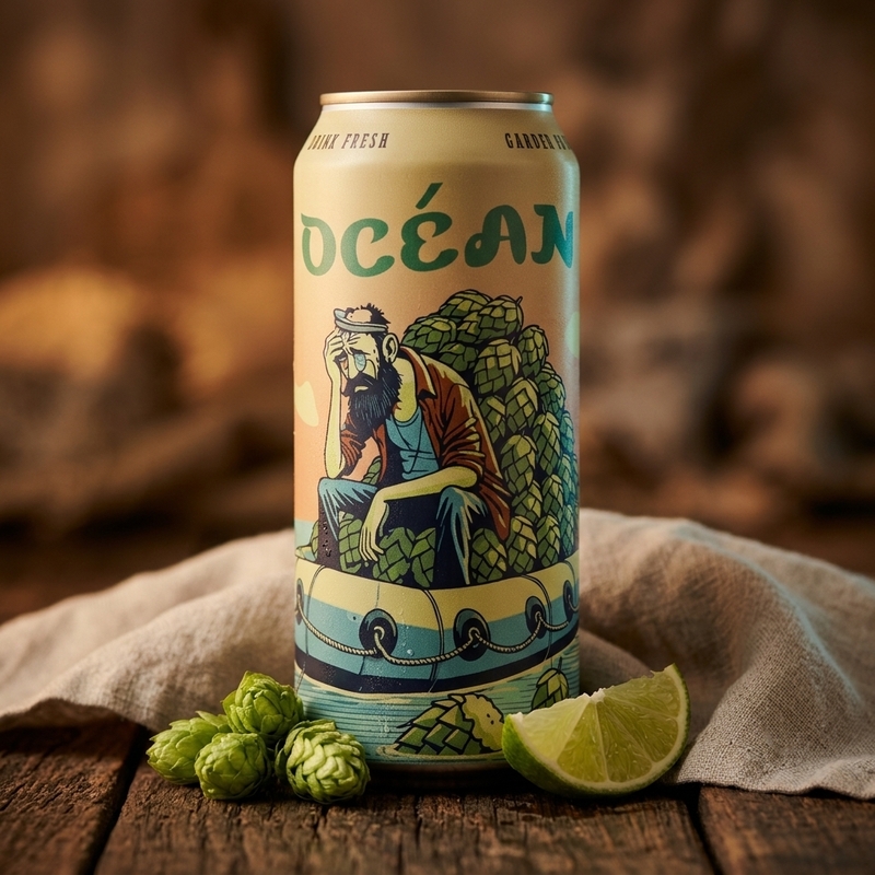 OCÉAN / Unseen - BreWskey IPA - Triple New England / Hazy 473ml - 1