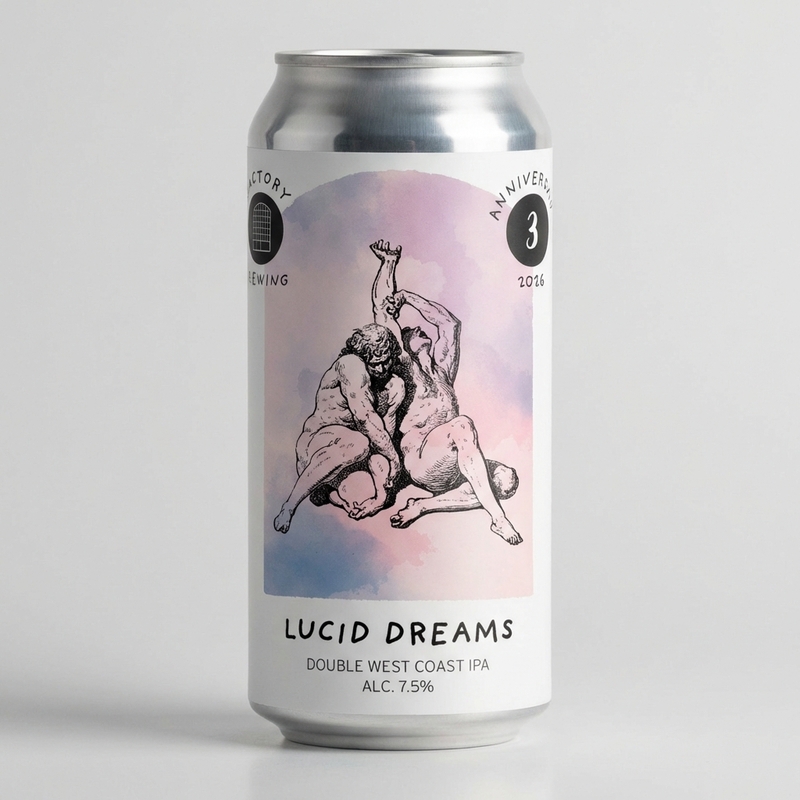 Lucid Dreams - Factory Brewing IPA - Imperial / Double 440ml - 1