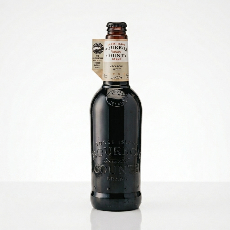 Bourbon County Brand Macaroon Stout (2024) - Goose Island Beer Co. Stout - Imperial / Double Pastry 500ml - 2