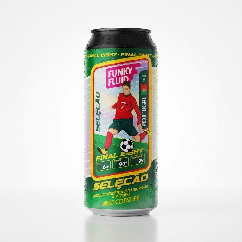 Seleção (Portugal) - Funky Fluid IPA - American 500ml - 1