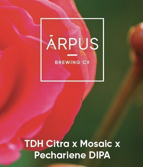 TDH Citra x Mosaic x Pechariene DIPA - Ārpus Brewing Co. IPA - Imperial / Double New England / Hazy 440ml - 1