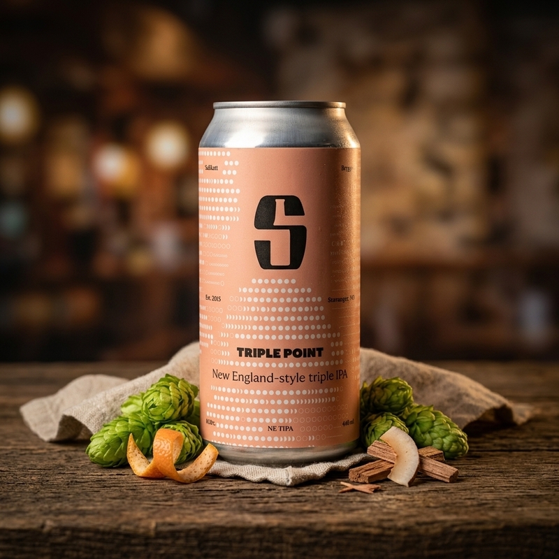 Triple Point - Salikatt IPA - Triple New England / Hazy 440ml - 1