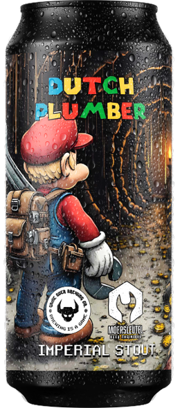 Dutch Plumber (collab Moersleutel) - Game Over Brewing Co. Stout - Imperial / Double 440ml - 1