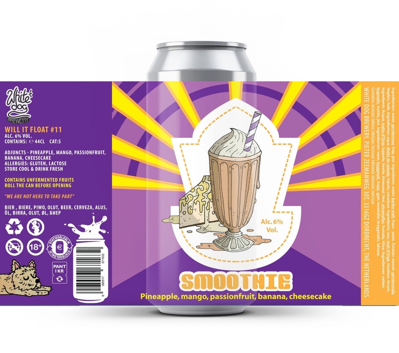 Will It Float 11 - White Dog Brewery Sour - Smoothie / Pastry 440ml - 1