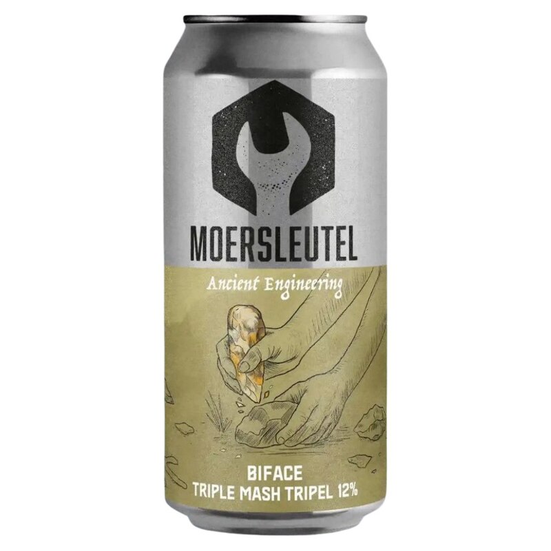 Ancient Engineering: Biface - Moersleutel Craft Brewery Belgian Tripel 440ml - 1
