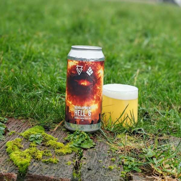 Development Hell 6 (Drop Project collab) - Azvex Brewing Company IPA - New England / Hazy 440ml - 1