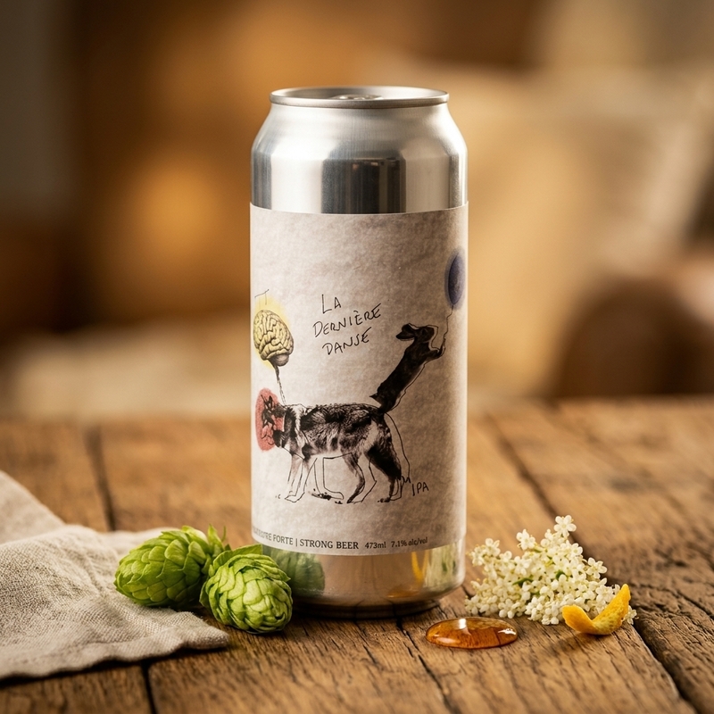 La Dernière Dance - Brasserie Sir John Brewing Co. IPA - New England / Hazy 473ml - 1