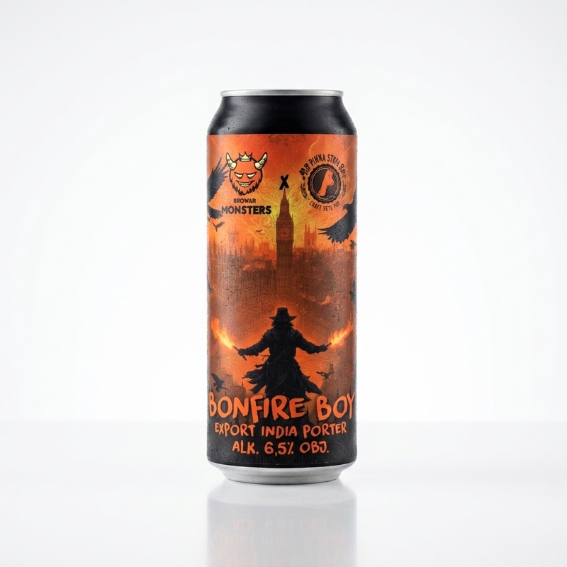 Bonfire Boy - Browar Monsters Porter - American 500ml - 2