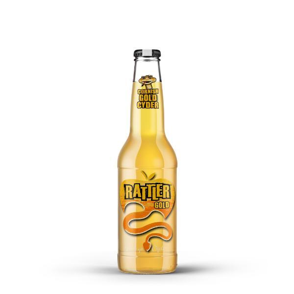 Rattler Gold - Healey's Cornish Cyder Farm Cider - Traditional / Apfelwein 330ml - 1
