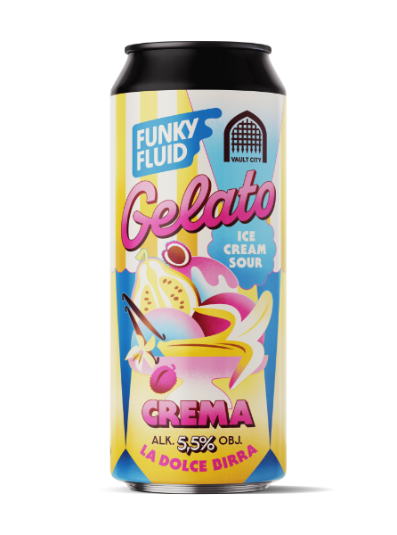Gelato: Crema - Funky Fluid Sour - Smoothie / Pastry 500ml - 1