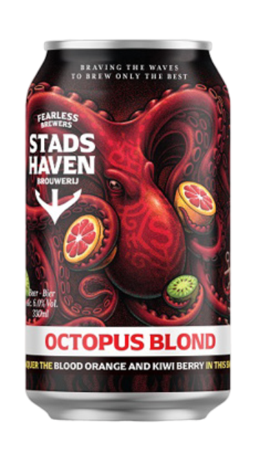 Octopus/Kraken Blond - Stadshaven Brouwerij Blonde Ale 330ml - 1