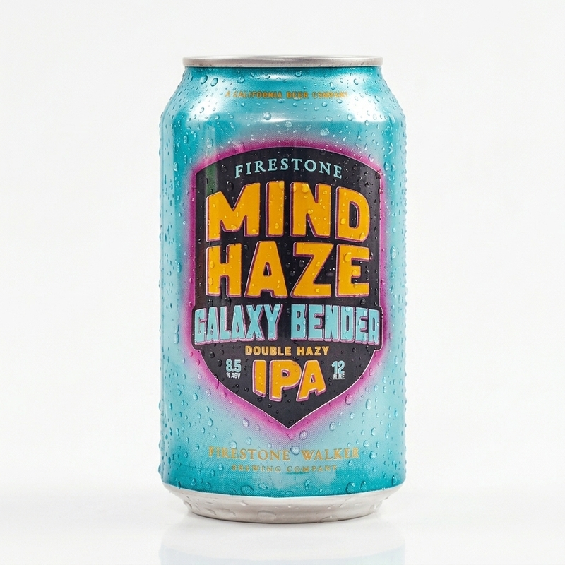 Mind Haze Galaxy Bender - Firestone Walker Brewing Company IPA - Imperial / Double New England / Hazy 355ml - 2