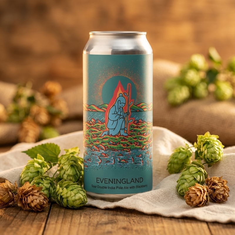 Eveningland Blackberry - Hudson Valley Brewery IPA - Sour 473ml - 2