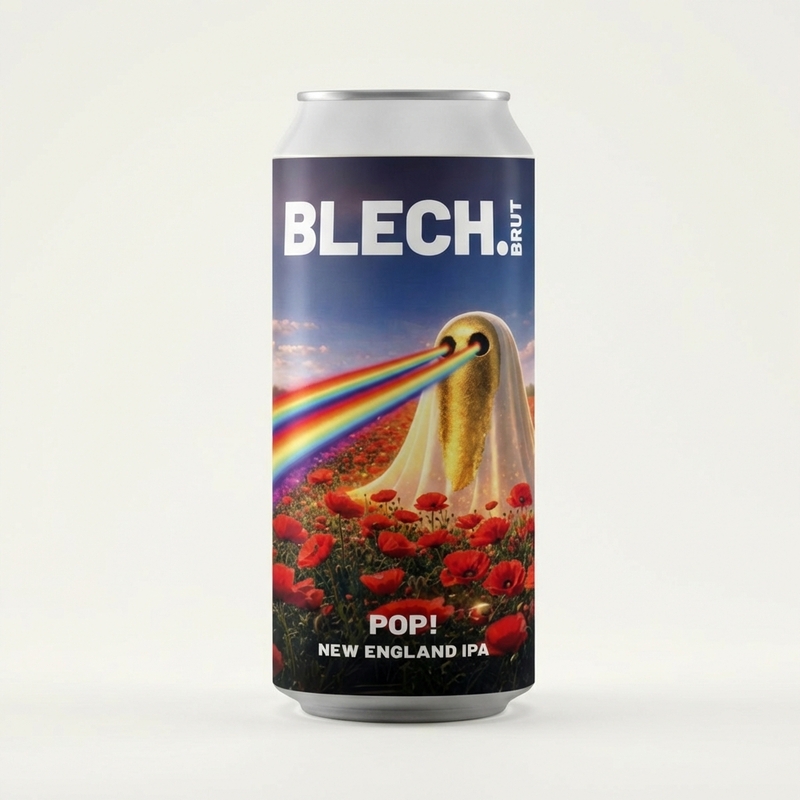 POP! - Blech.Brut IPA - New England / Hazy 440ml - 1