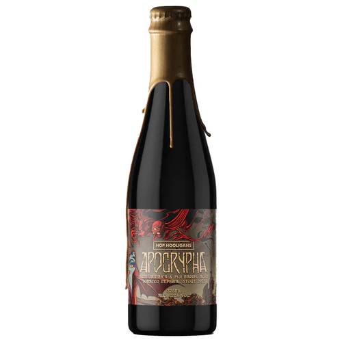 Apocrypha: Rum Jamaica & Fiji BA Tobacco (2025) - Hop Hooligans Stout - Imperial / Double 375ml - 1