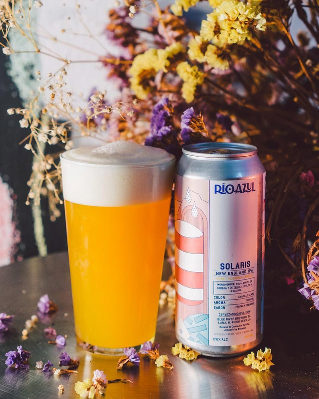 SOLARIS - RIOAZUL IPA - New England / Hazy 440ml - 1
