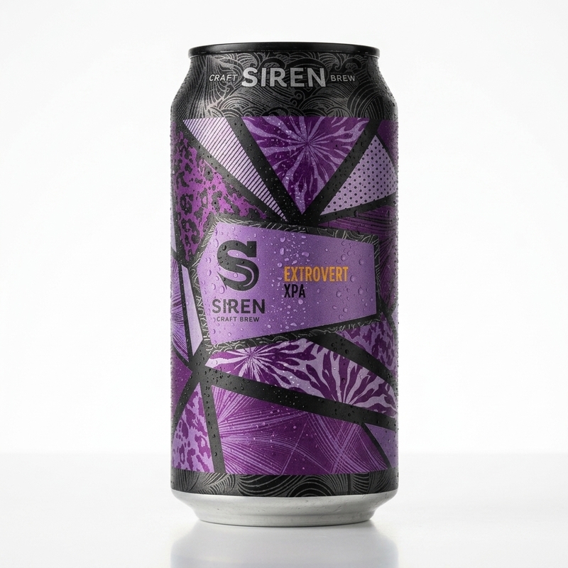 Extrovert - Siren Craft Brew Pale Ale - XPA (Extra Pale) 440ml - 2