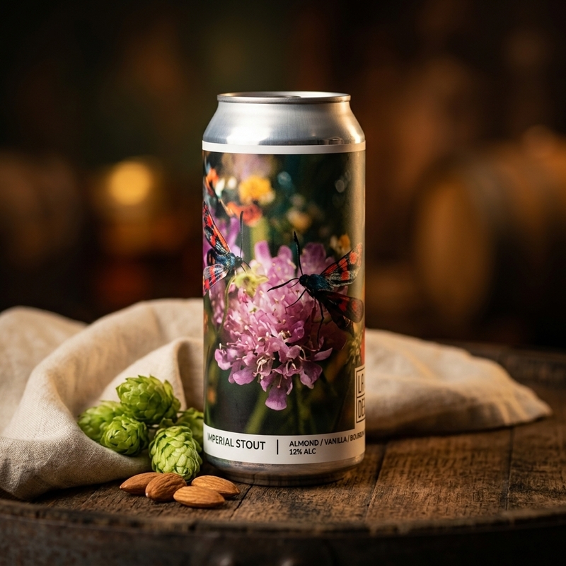 Imperial Stout – Almond / Vanilla / Bourbon & Oak (La Debauche Collab) - Popihn Stout - Imperial / Double 330ml - 1