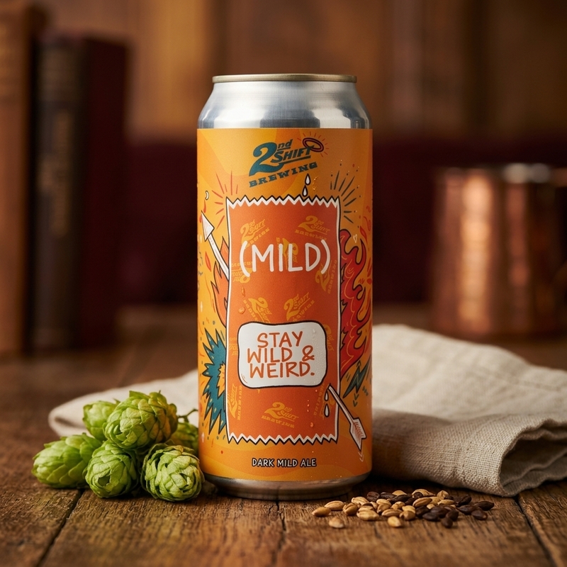 (Mild) - 2nd Shift Brewing Mild - Dark 473ml - 1