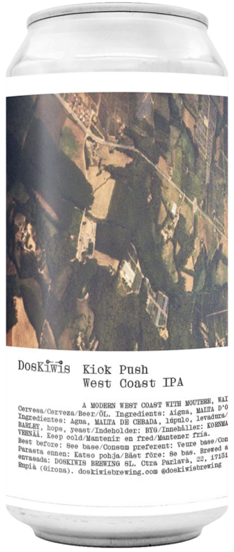 Kick Push - DOSKIWIS BREWING IPA - American 440ml - 1