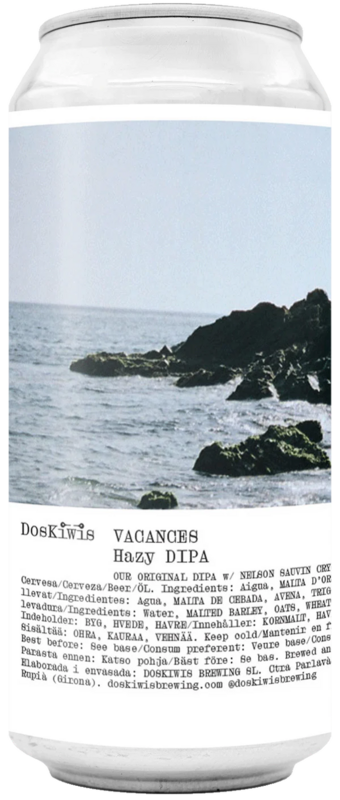 Vacances - DOSKIWIS BREWING IPA - Imperial / Double New England / Hazy 440ml - 1