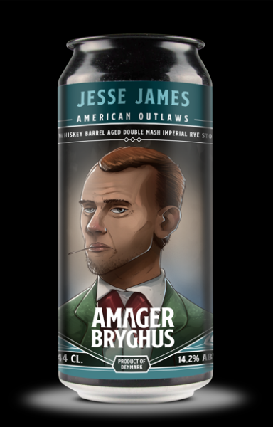 Jesse James - Amager Bryghus Stout - Imperial / Double 440ml - 1