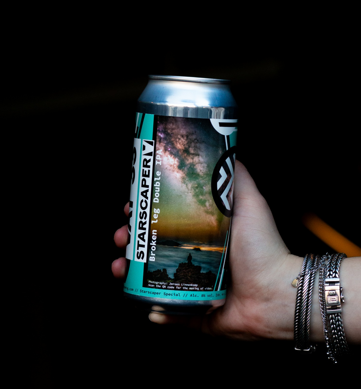 Starscaper : Broken Leg - VAT'33 IPA - Imperial / Double New England / Hazy 440ml - 1