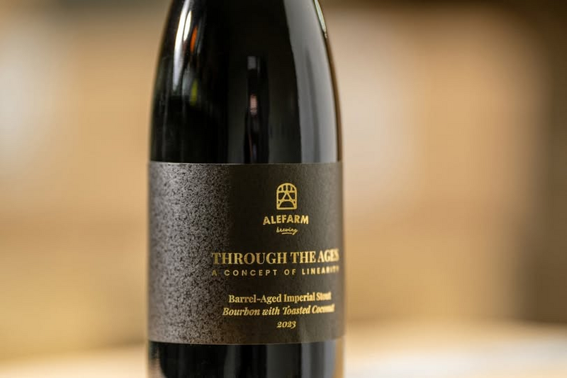 Through the Ages: A Concept of Linearity (Bourbon Barrel Coconut 2023 Edition) - Alefarm Brewing Stout - Imperial / Double 375ml - 1