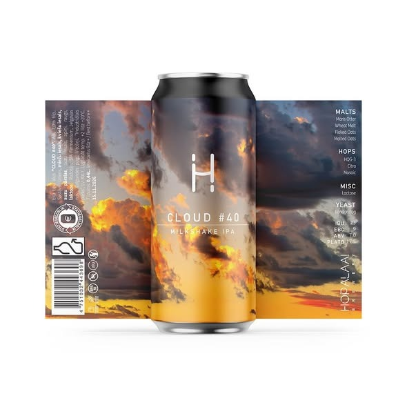 Cloud #40 - Hopalaa IPA - Milkshake 440ml - 1