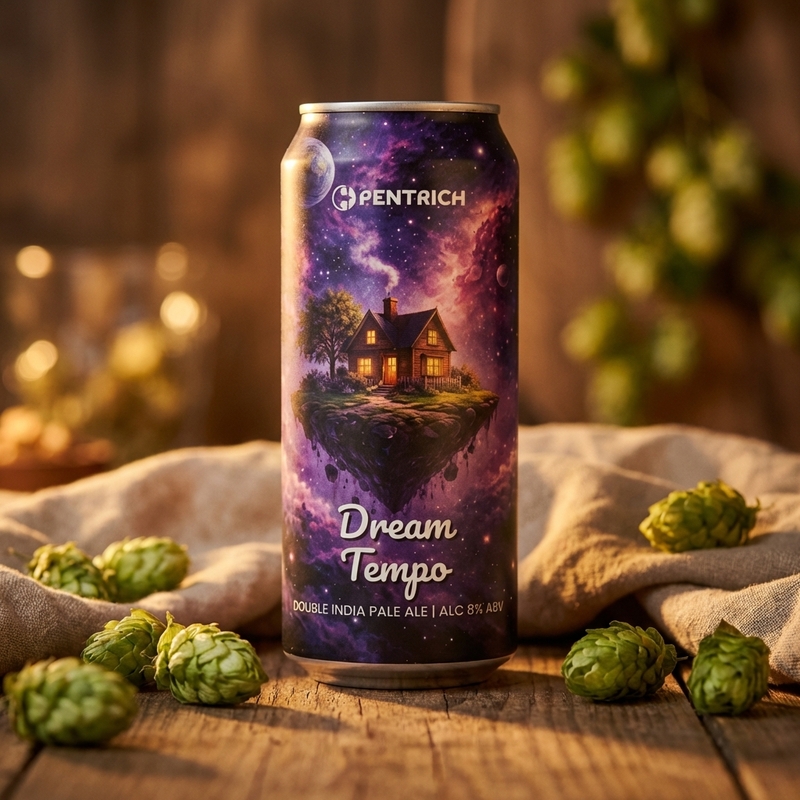Northfield Garage - Pentrich Brewing Co. IPA - Imperial / Double New England / Hazy 440ml - 2