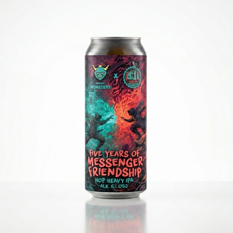 5 Years of Messenger Friendship - Browar Monsters IPA - American 500ml - 2