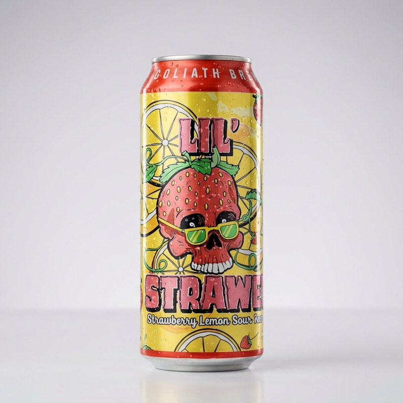 Lil' Strawb - Toppling Goliath Brewing Co. Sour - Fruited 473ml - 1