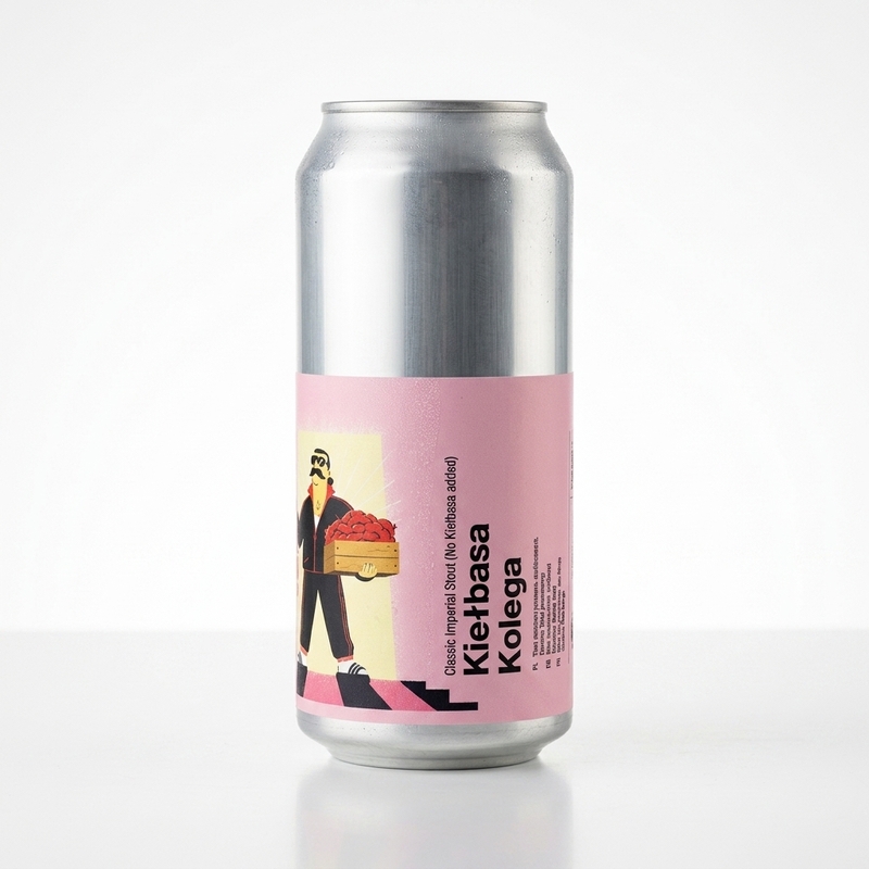 Kielbasa Kolega - Hop Hooligans Stout - Imperial / Double 500ml - 2
