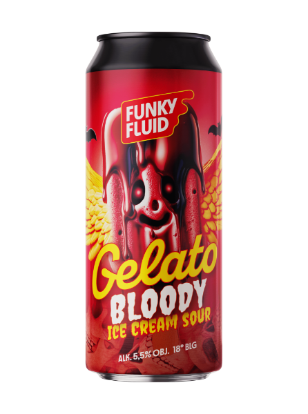 Gelato: Bloody - Funky Fluid Sour - Smoothie / Pastry 500ml - 1