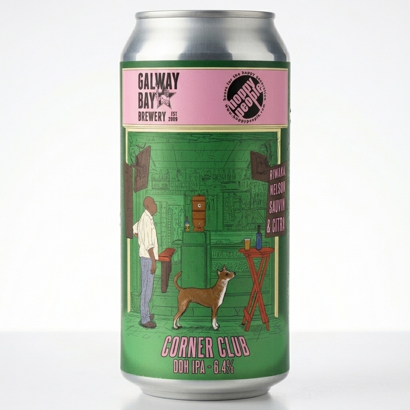 Corner Club - Galway Bay Brewery IPA - New England / Hazy 440ml - 2