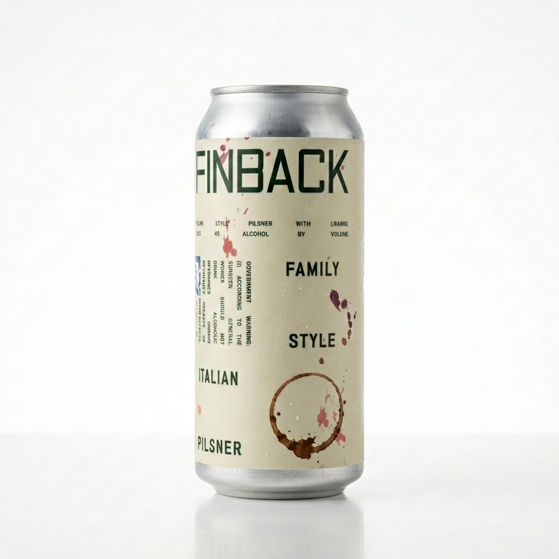 Family Style - Finback Brewery Pilsner - Italian 473ml - 2