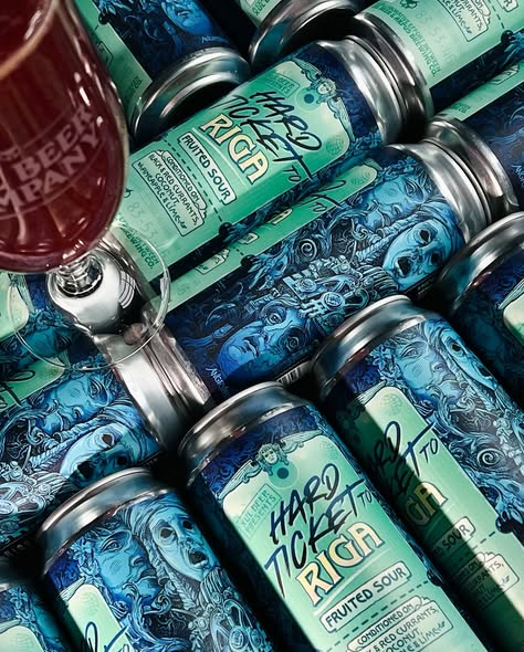 From Riga With Hops (collab with Ārpus) - Badlands IPA - New England / Hazy 473ml - 1