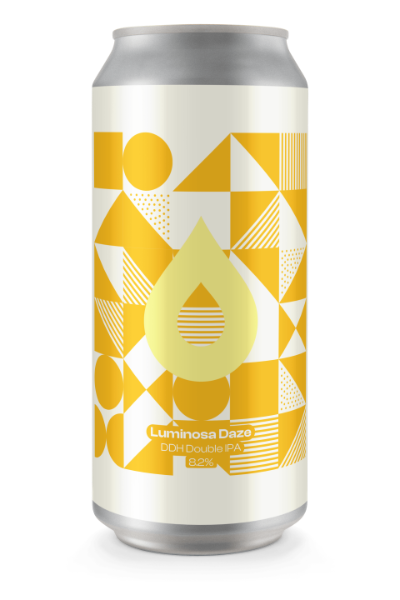 Luminosa Daze - Polly's Brew Co. IPA - Imperial / Double New England / Hazy 440ml - 1