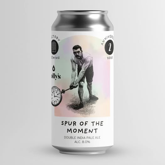 Spur of the Moment - Factory Brewing IPA - Imperial / Double New England / Hazy 440ml - 1
