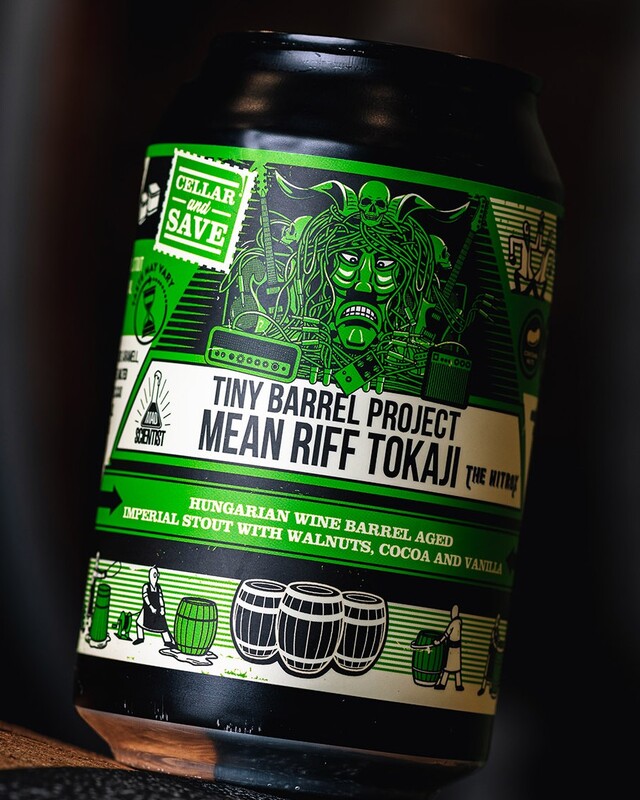 Tiny Barrel Project: Mean Riff - Mad Scientist Stout - Imperial / Double 330ml - 1