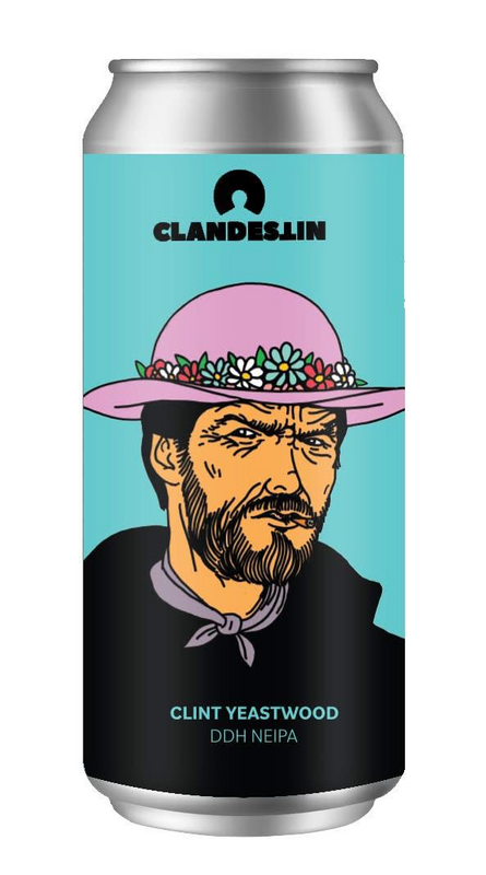 Clint Yeastwood - Clandestin Beer IPA - New England / Hazy 500ml - 1