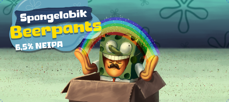 Spongelobik Beerpants - Lobik IPA - New England / Hazy 330ml - 1