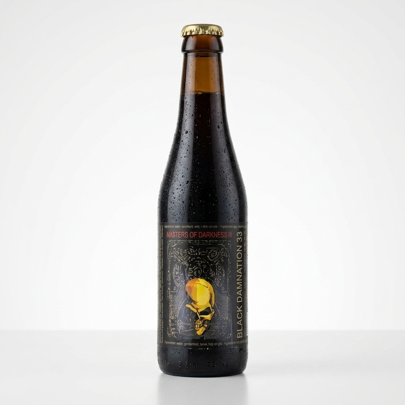 Black Damnation 33 A.K.A. Masters of Darkness III (BA Islay Peated Whisky) - De Struise Brouwers Stout - Russian Imperial nullml - 2